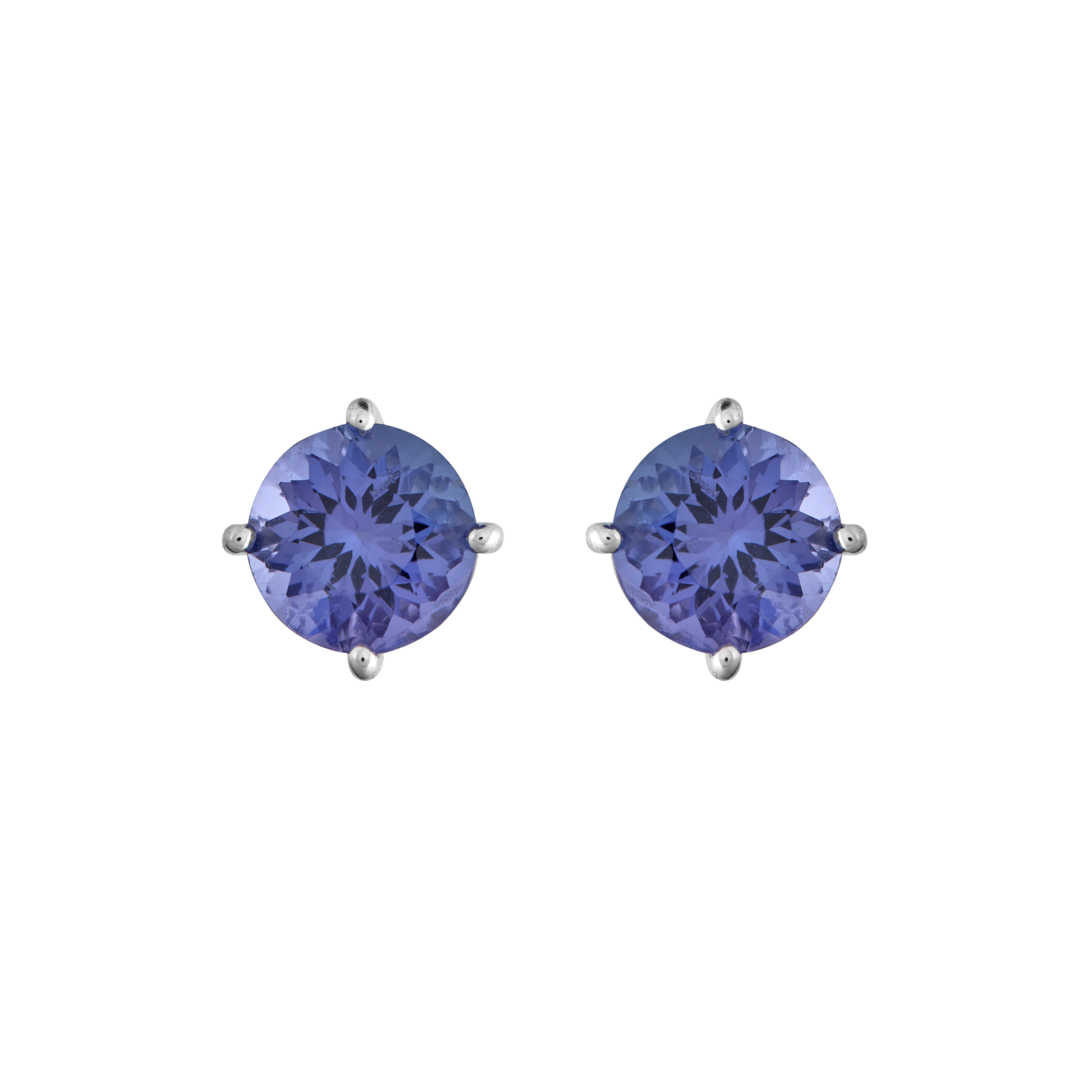 Clous tanzanite 2,36 carats Gerphagnon