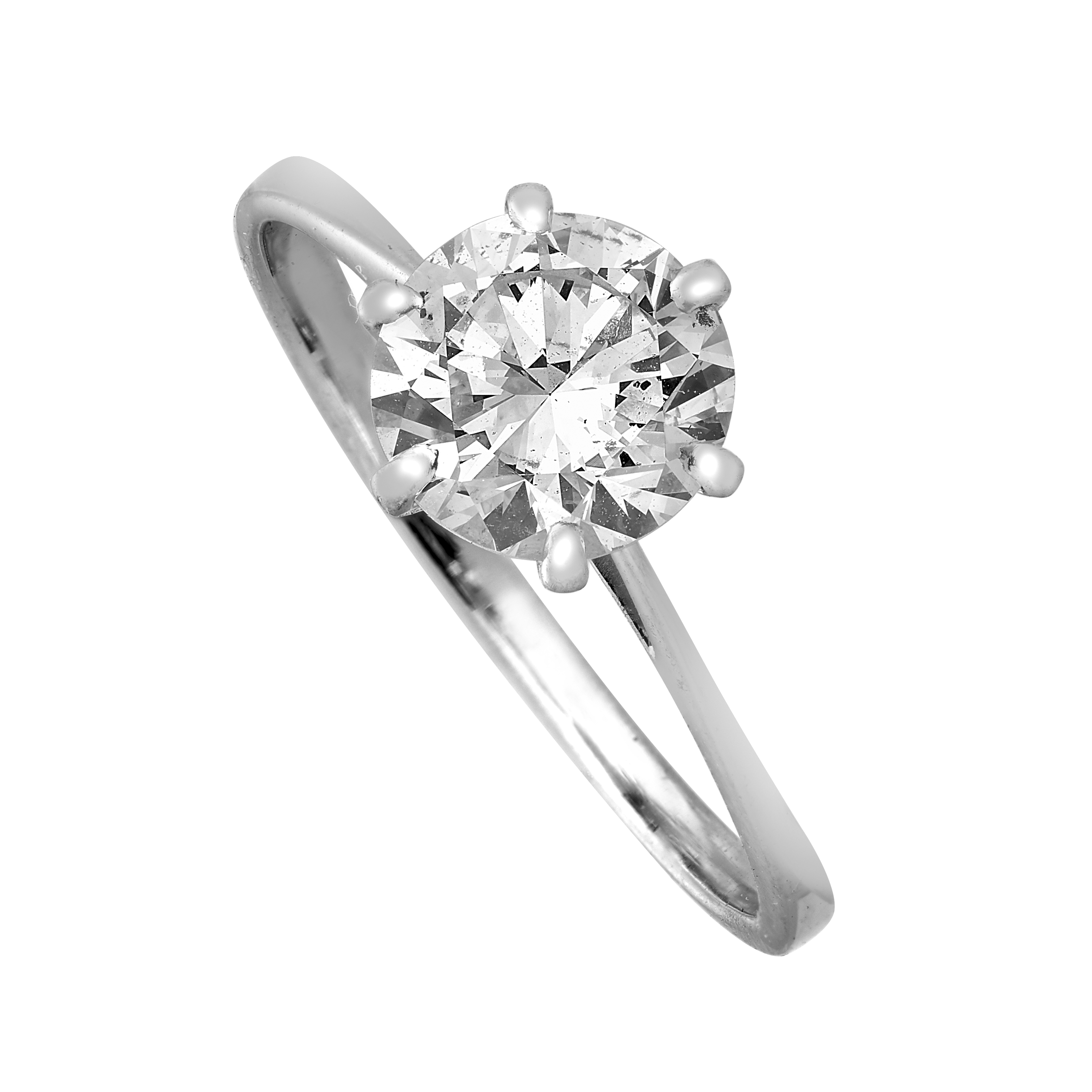 Solitaire brillant 1,33 carat Gerphagnon