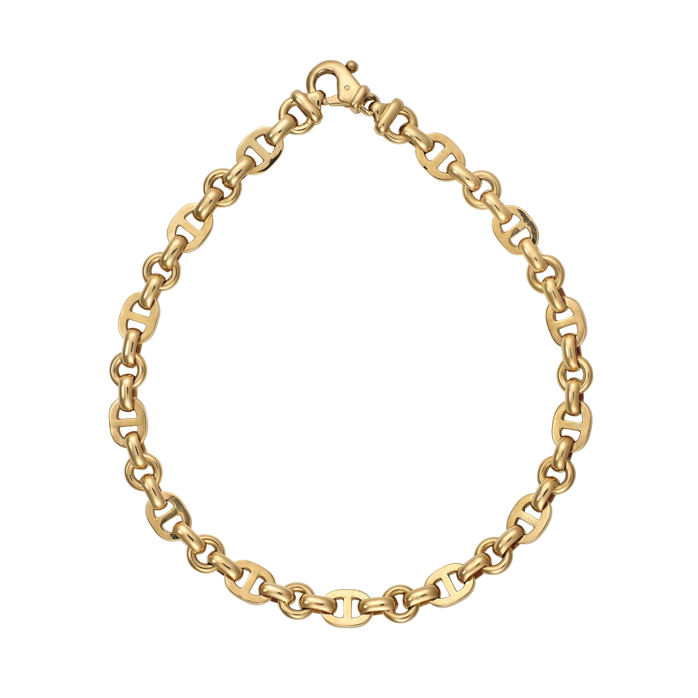 Collier maille marine Gerphagnon